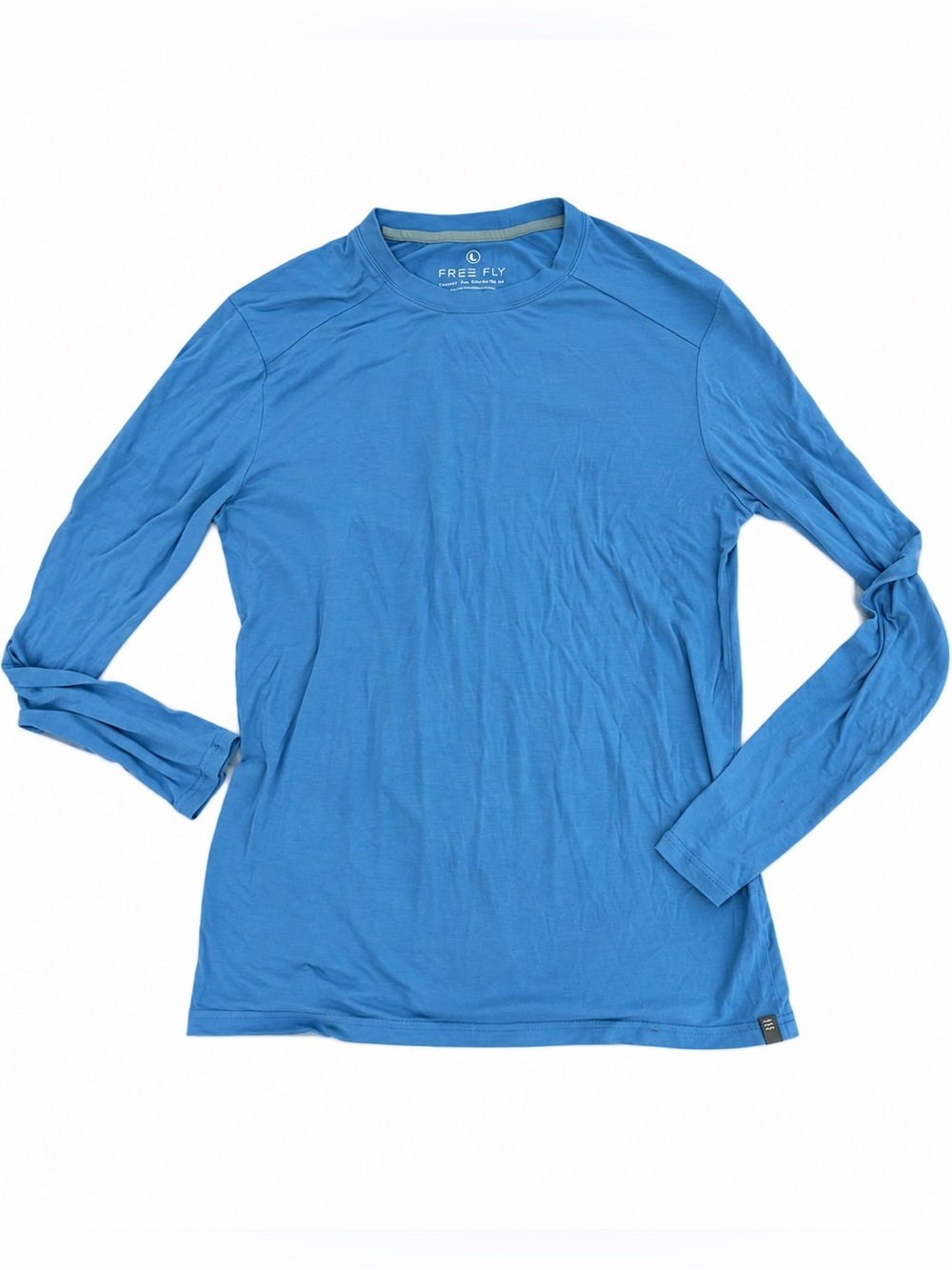 Free Fly Men’s Large Blue Long Sleeve Performance Outdoor